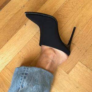 Alexander Wang Rhinestone Mules Heels